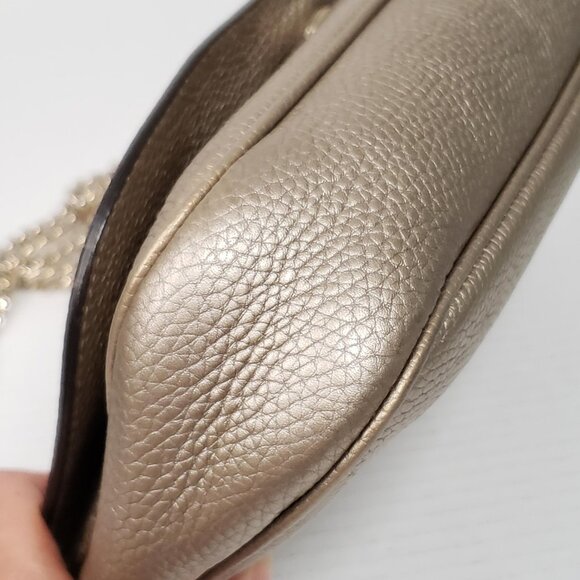 GUCCI Soho Leather Shoulder Bag 468-092625 - Picture 10 of 16